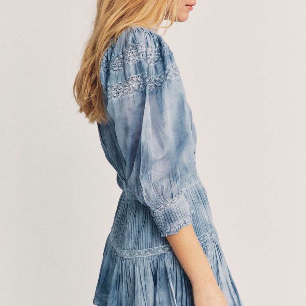 Loveshackfancy Viola ruffle mini dress XS - Picture 6 of 15